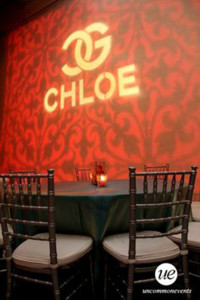 Gobo Projection Logo Mitzvah